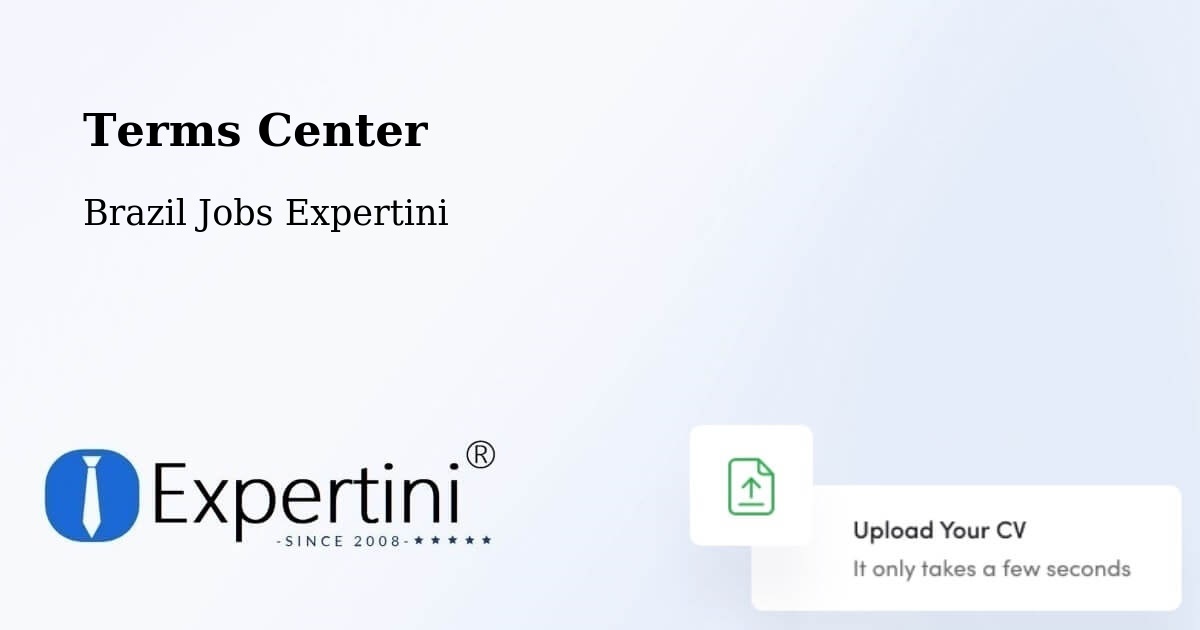 Terms of Service – Estrela - Brazil Jobs Expertini